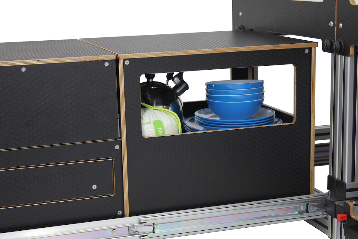 Drop In Kitchen + Storage Cube Compatible with Mod Pod Sliding Tray - Image 6