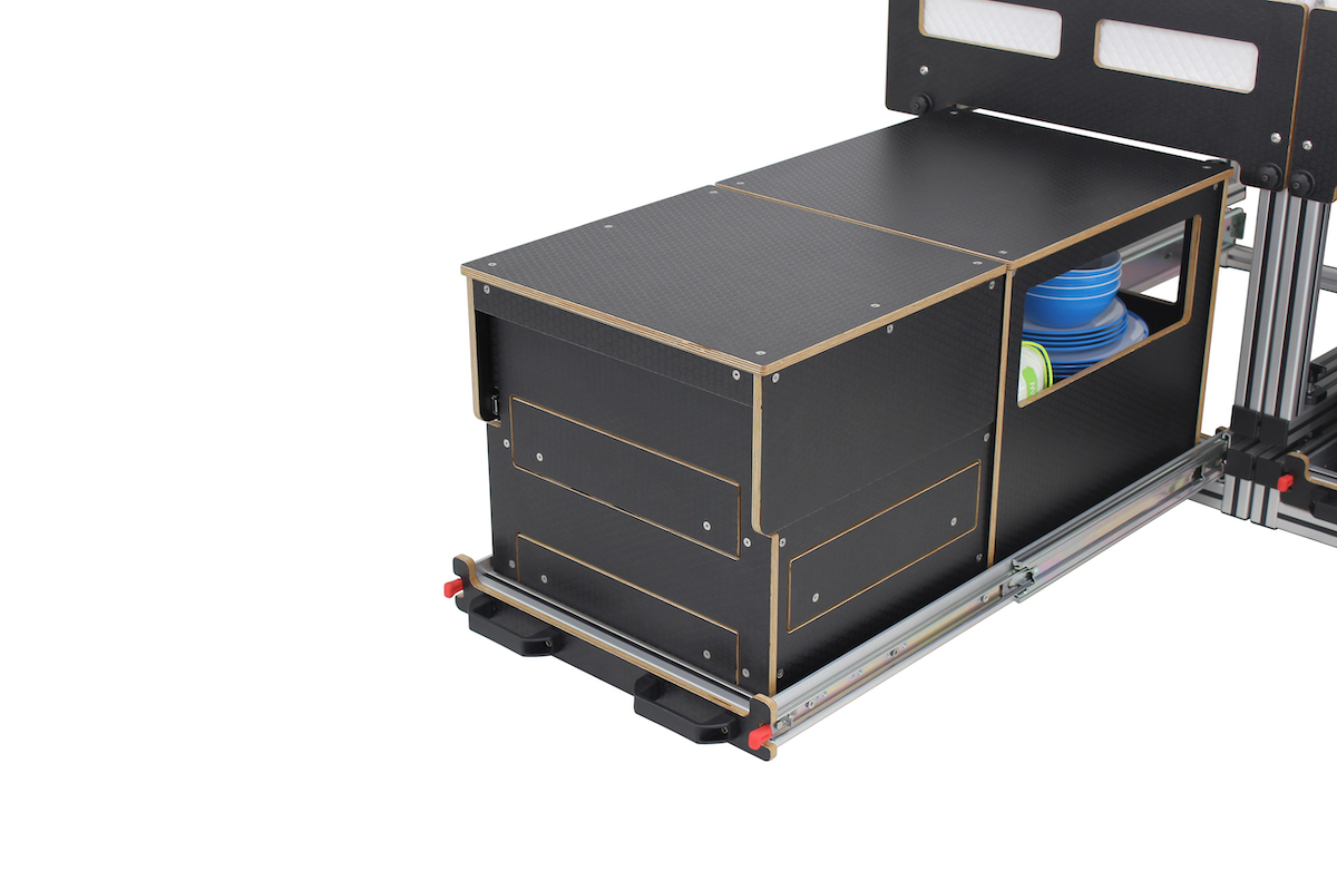 Drop In Kitchen + Storage Cube Compatible with Mod Pod Sliding Tray - Image 7