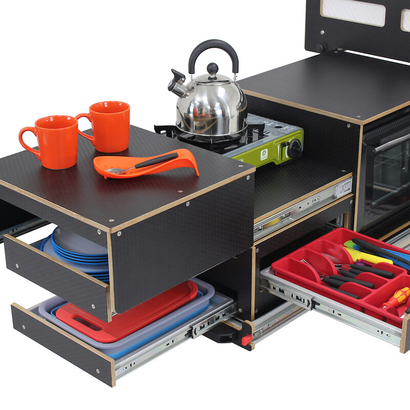 Drop In Kitchen + Oven Storage Cube Compatible with Mod Pod Sliding Tray