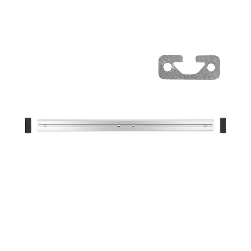 600mm Screw-Down Rail - 1xT-Slot