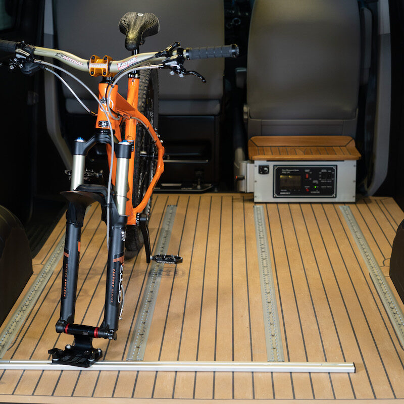 990mm VW Caddy Single Slot Rail + (1)Fork Mount + (1)Off-Set Plate