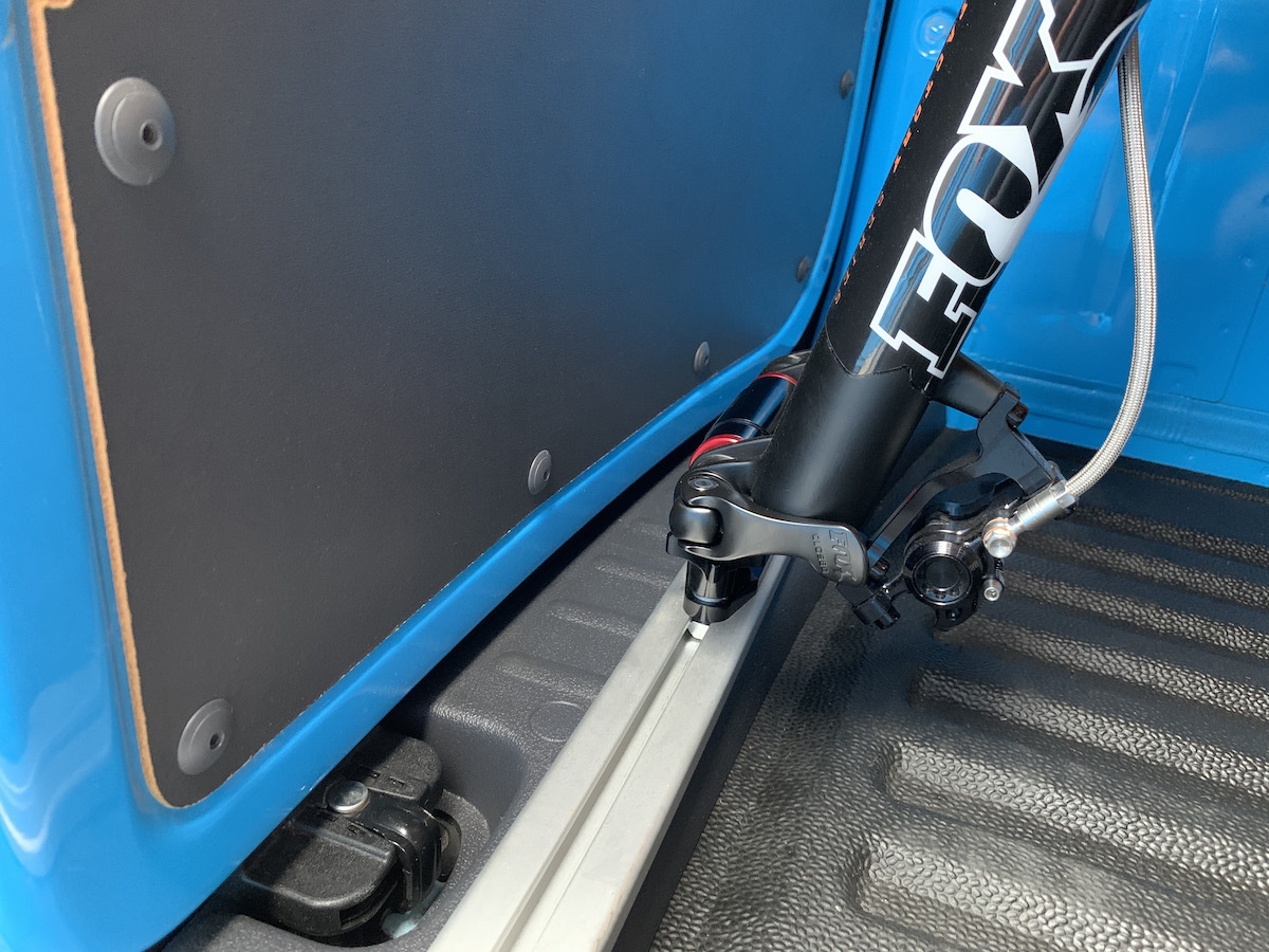 VW Caddy - 990mm Fork Mount Rail Single T-Slot - Fits Rear Cargo Hoop Mount Holes - Image 6