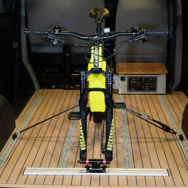 800mm Free Standing Bike Rail Setups