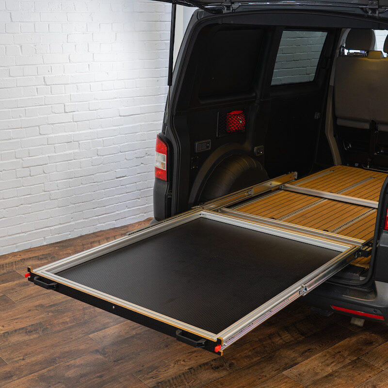 SWB/LWB Vehicle - Sliding Tray 1200mm Wide x 1400mm Deep