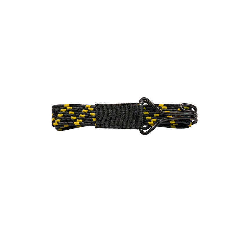 22mm x 600mm Flat Bungee Strap Yellow/Black