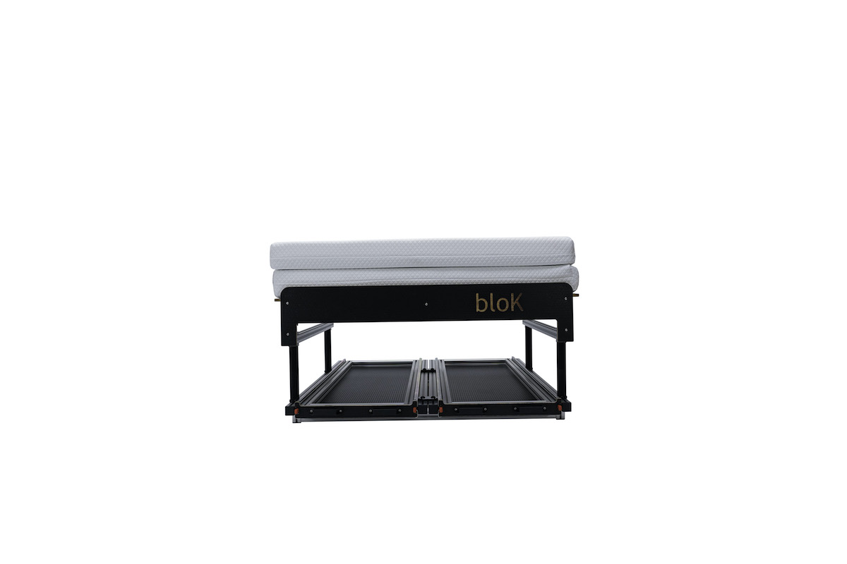 SWB/LWB Vehicle - Twin Sliding Tray + Removable Extending Double Bed - Image 15