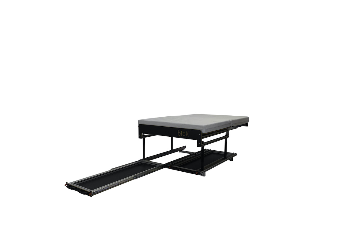 SWB/LWB Vehicle - Twin Sliding Tray + Removable Extending Double Bed - Image 24