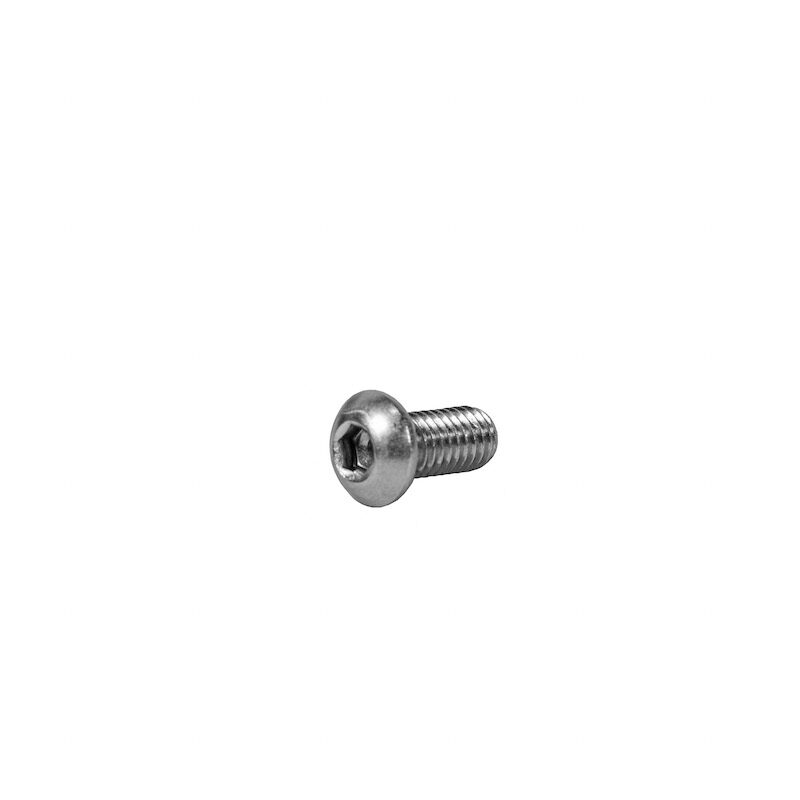 M6 x 12mm Socket Button Screw A2 Stainless Steel