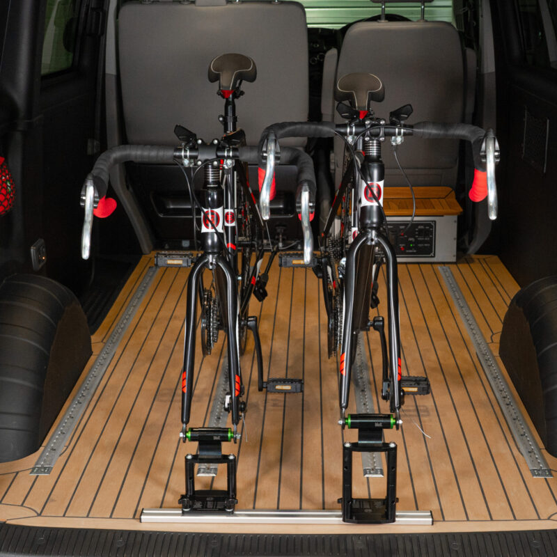 600mm Single Slot Rail Setups