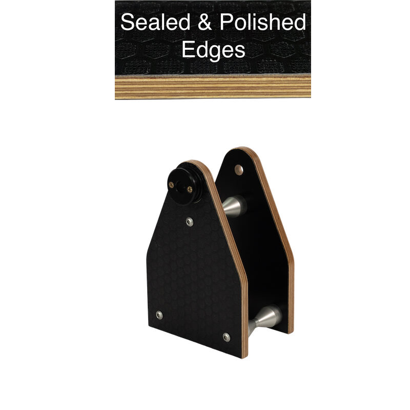 Rear Frame Support - Fits Diameter 12mm Axle - 180mm Height - Sealed & Polished