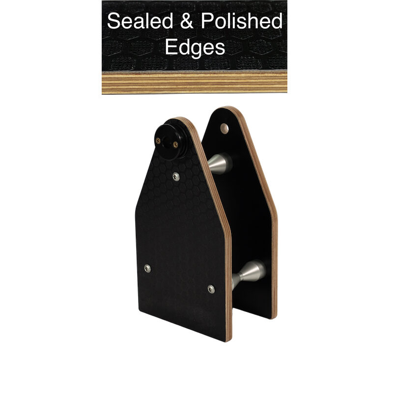 Rear Frame Support - Fits Diameter 12mm Axle - 220mm Height - Sealed & Polished