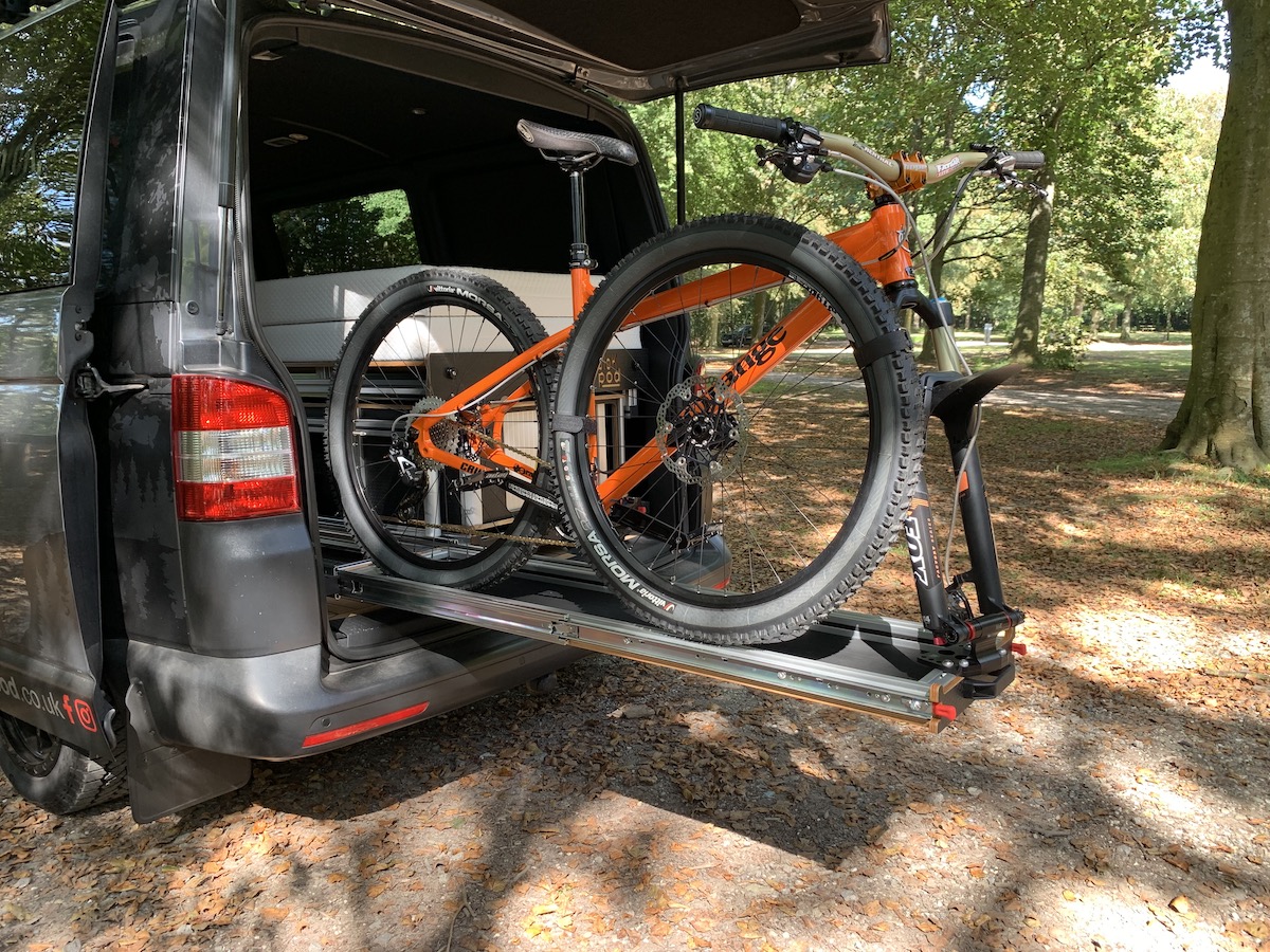 SWB/LWB Vehicle - Bed & Bike Pod 1050mm wide mattress - Image 3