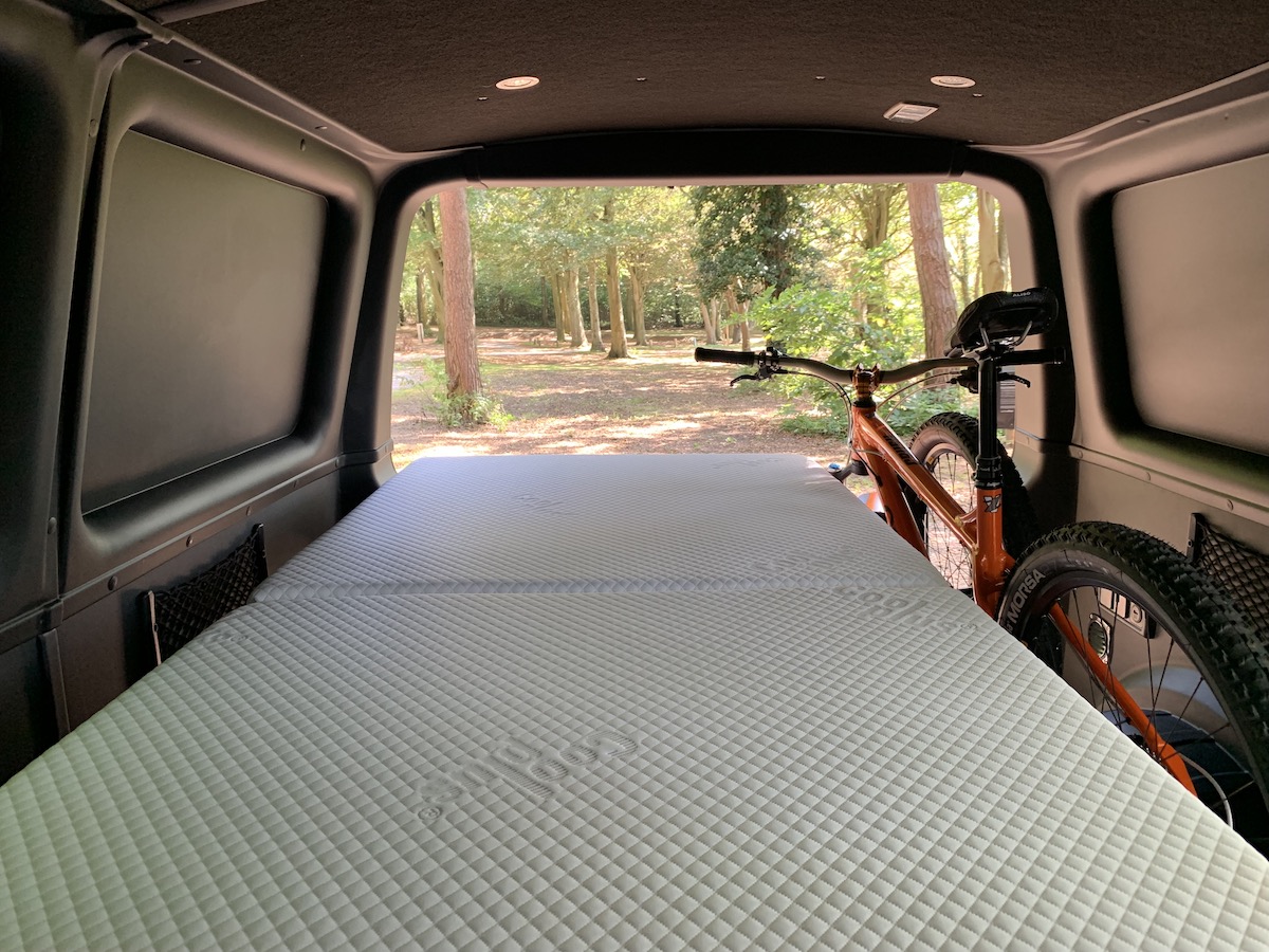 SWB/LWB Vehicle - Bed & Bike Pod 1050mm wide mattress - Image 7