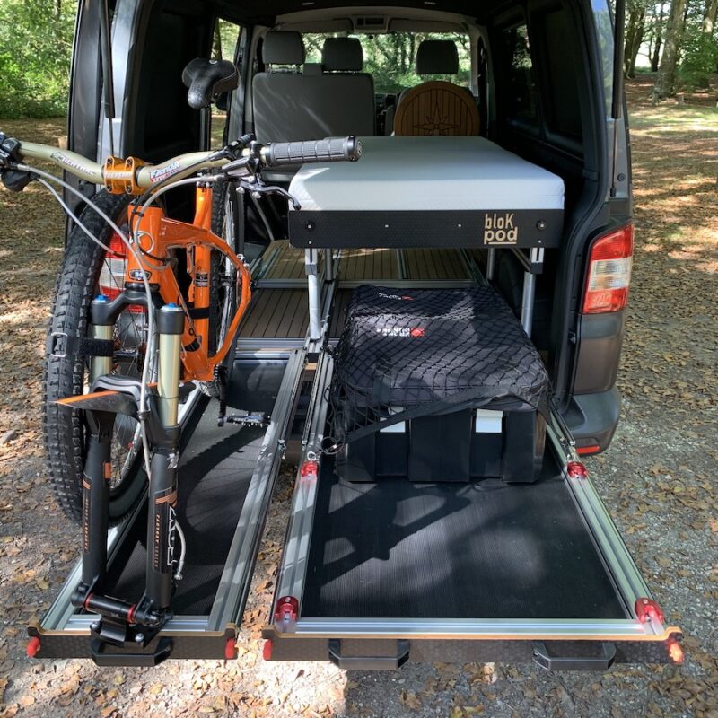 Bed and Bike Pod