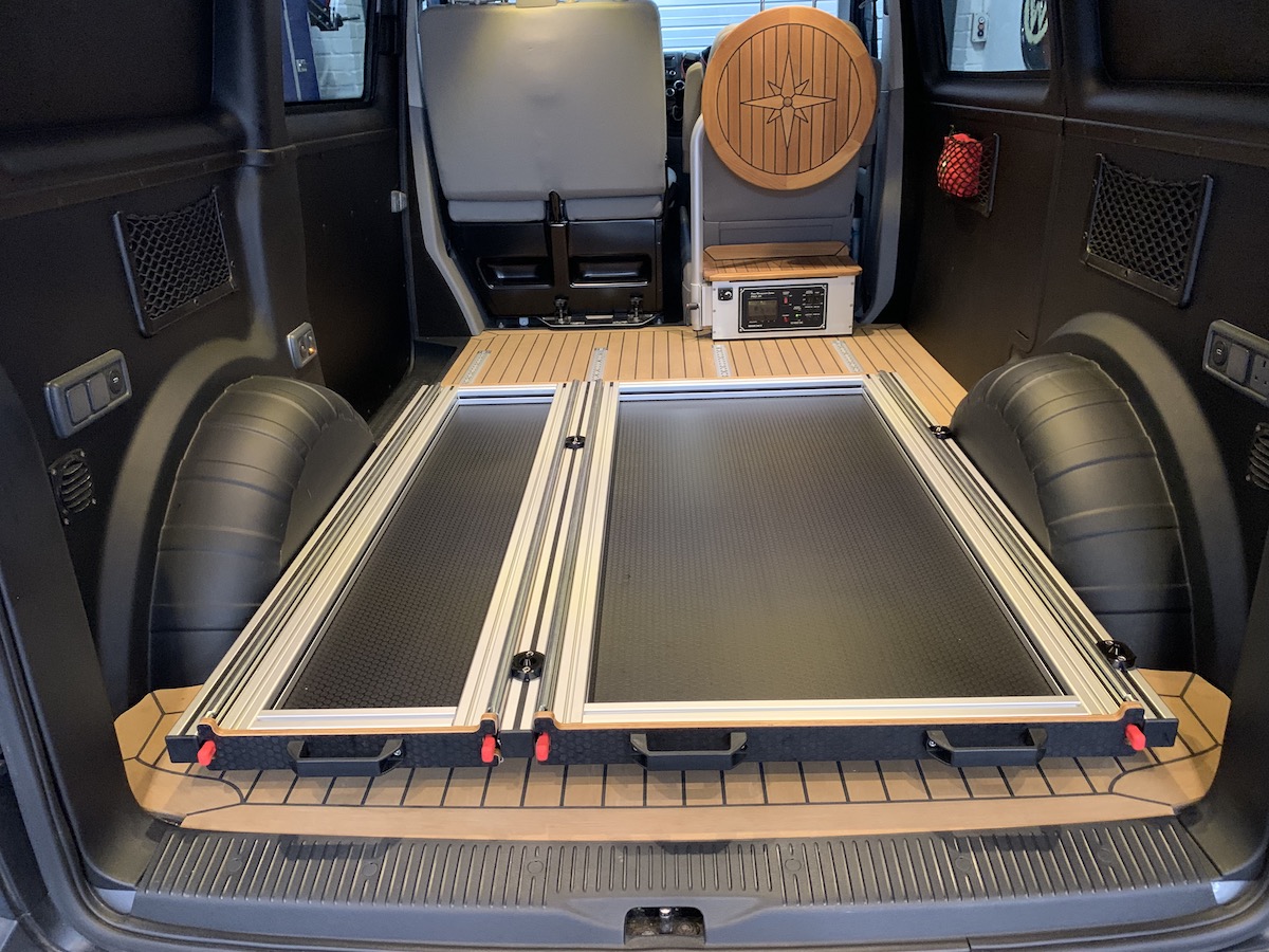 SWB/LWB Vehicle - Bed & Bike Pod 1050mm wide mattress - Image 10
