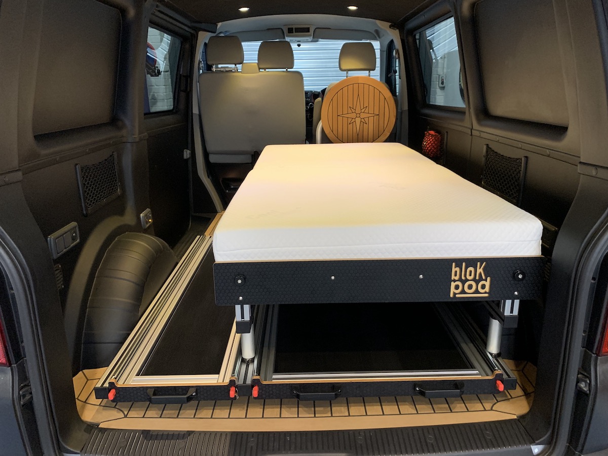 SWB/LWB Vehicle - Bed & Bike Pod 1050mm wide mattress - Image 11