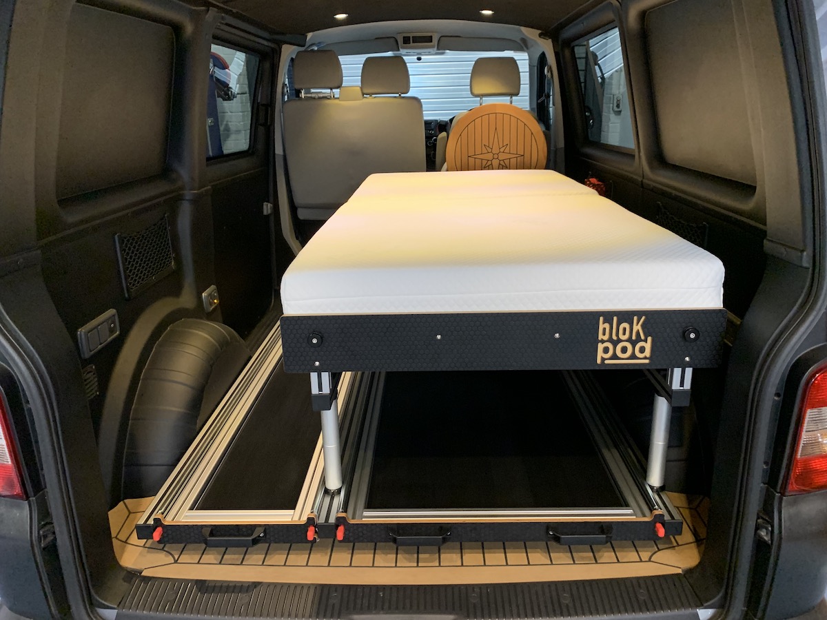 SWB/LWB Vehicle - Bed & Bike Pod 1050mm wide mattress - Image 12