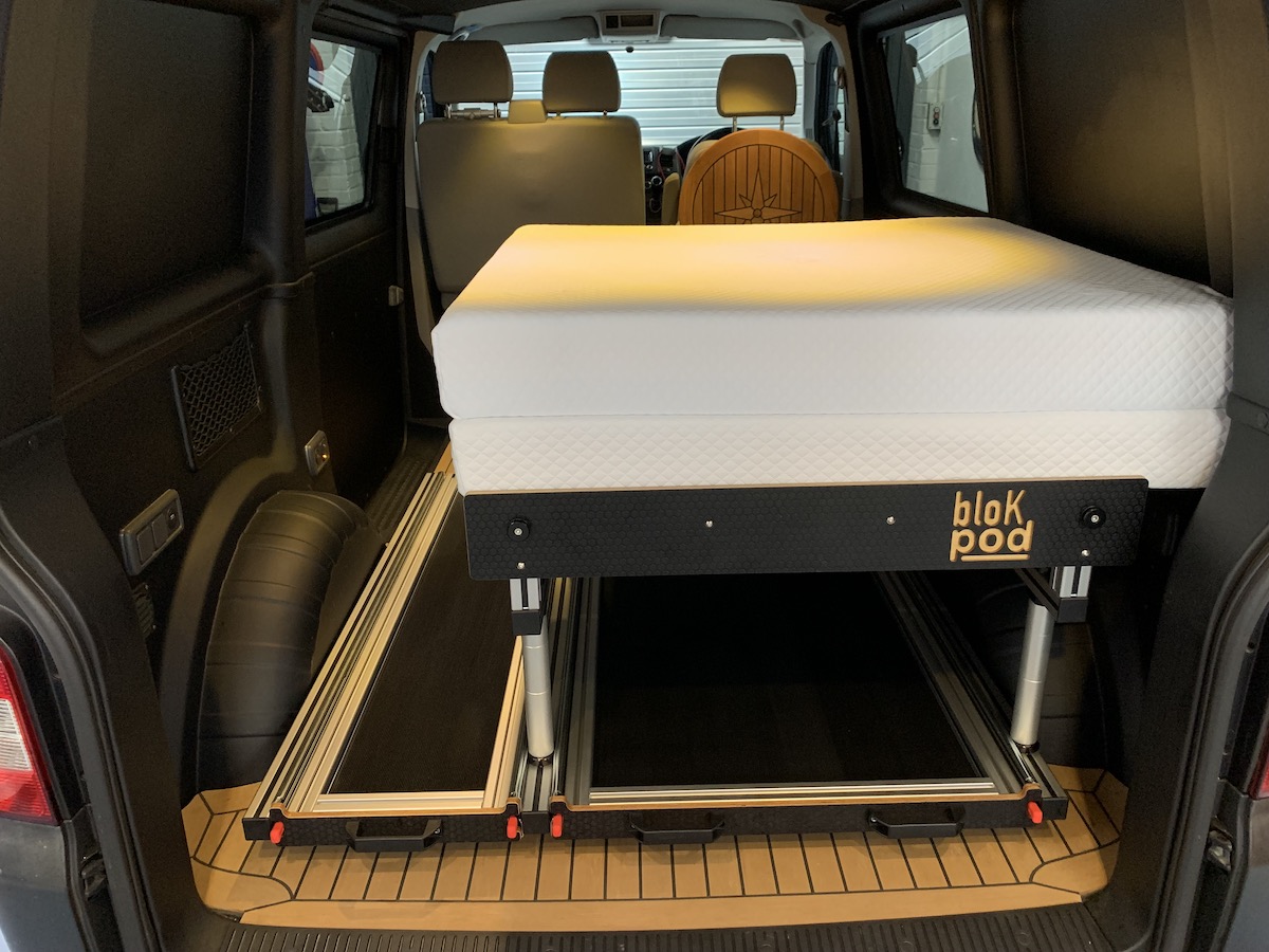 SWB/LWB Vehicle - Bed & Bike Pod 1050mm wide mattress - Image 14