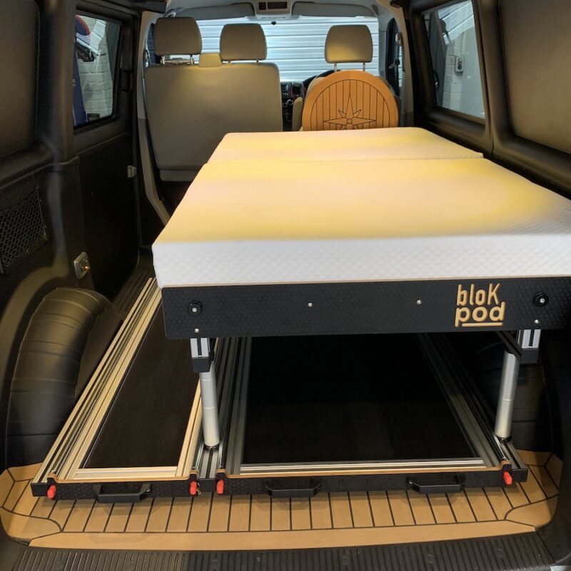 SWB/LWB Vehicle - Bed & Bike Pod 1050mm wide mattress