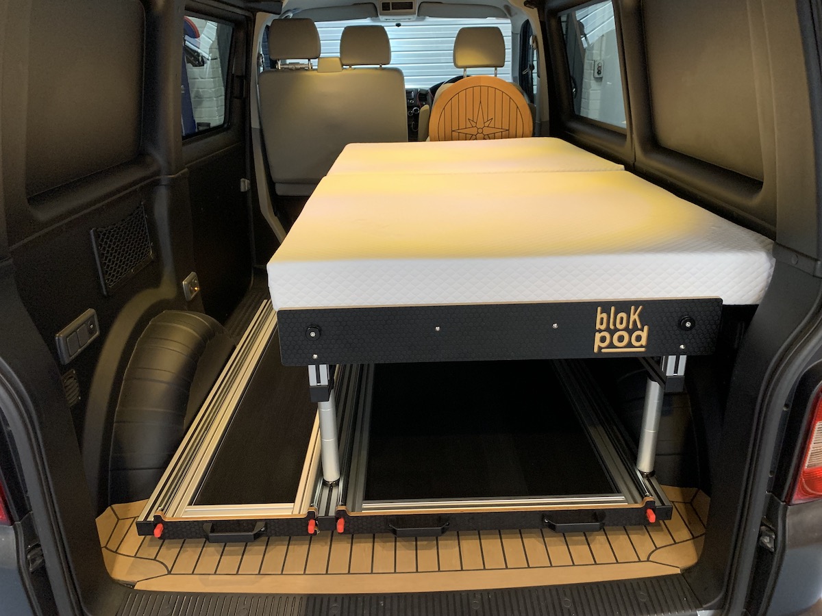 SWB/LWB Vehicle - Bed & Bike Pod 1050mm wide mattress