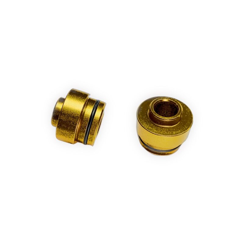 2 x Fork Mount Inserts 12x110 Hybrid/Gravel Bike Boost (GOLD)