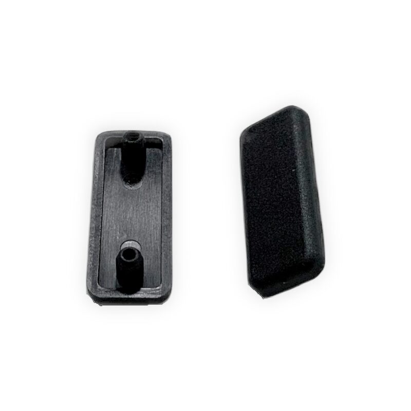 2 x Replacement End Caps for Single Slot Rails