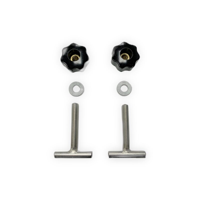 M8 VW California/ Caravelle/ Multivan Rail T-Bar Fixing Kit - Fits an Off-Set Plate to your Vehicle Rails