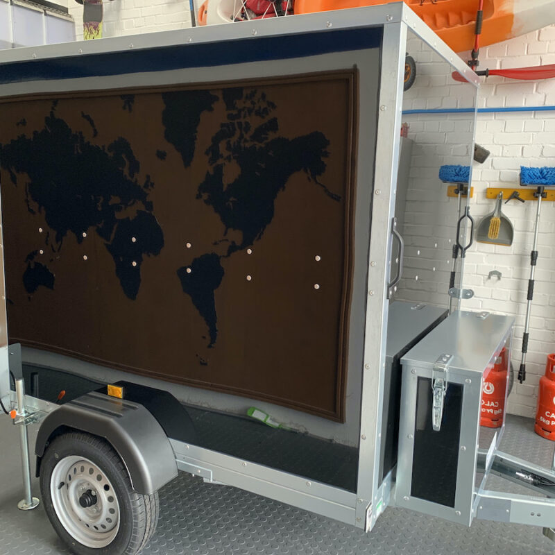 Base Box Trailer - 4' x 5' x 6'