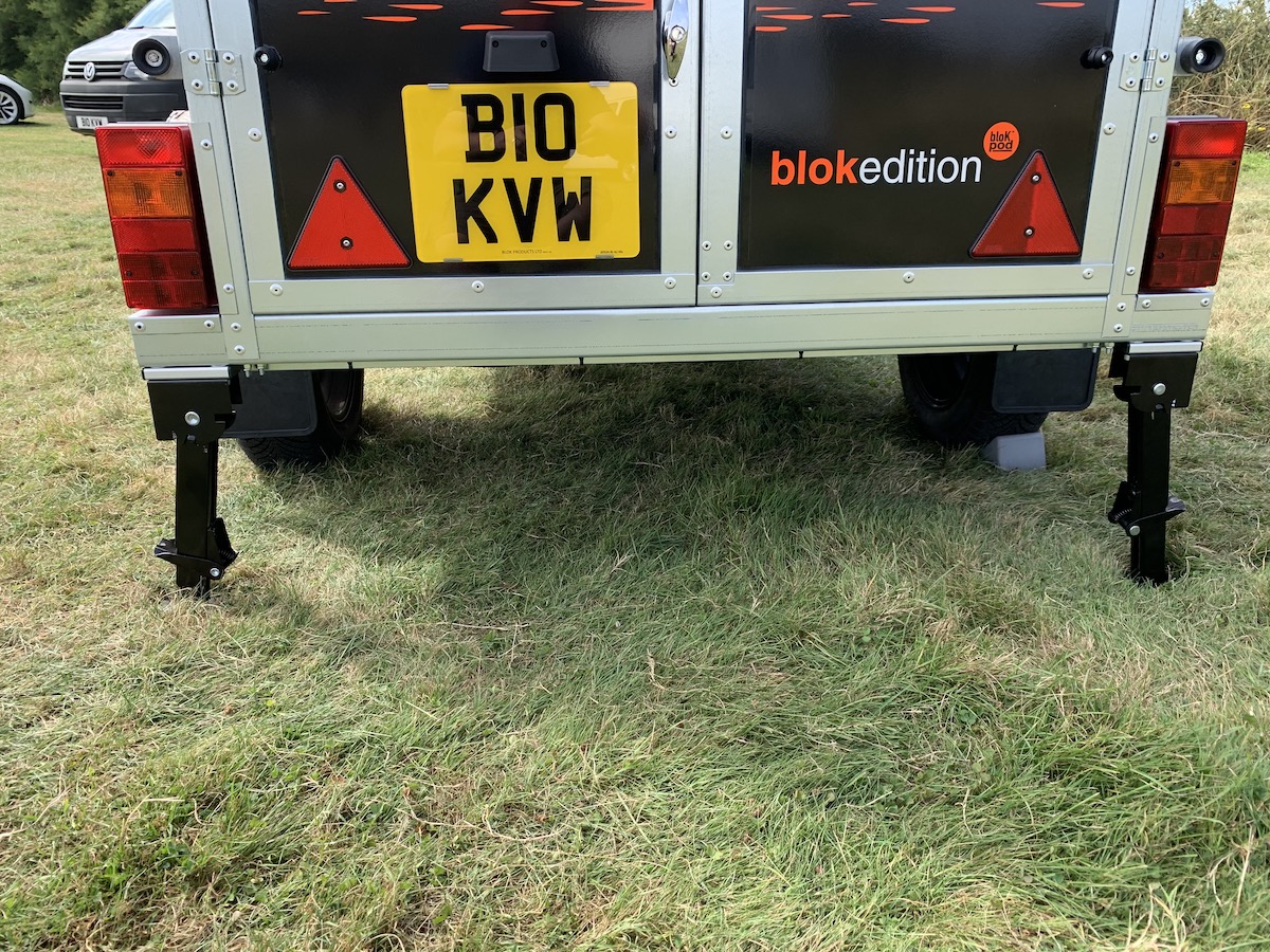 4 x Telescopic Trailer Stabiliser Legs - Image 3