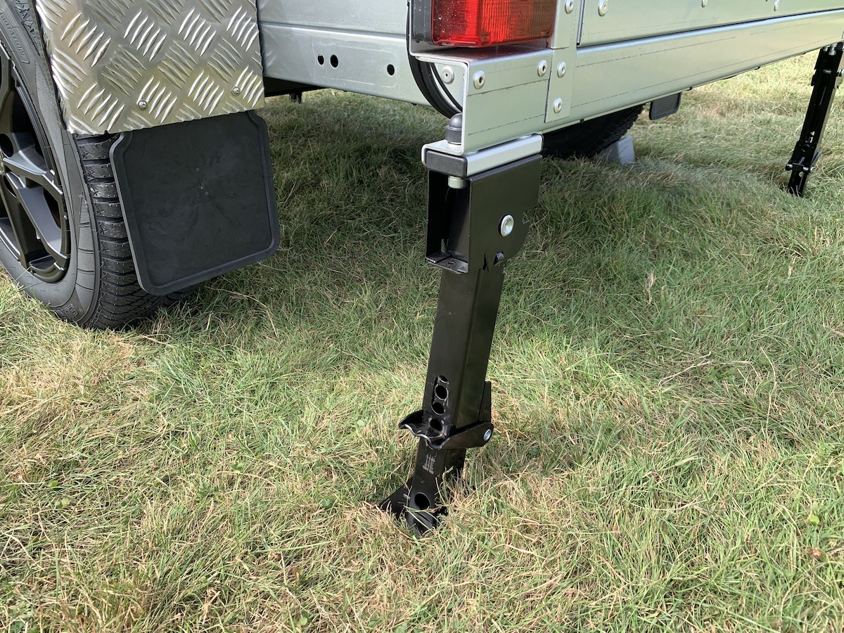 4 x Telescopic Trailer Stabiliser Legs