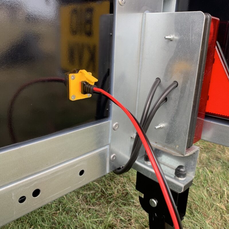 Exterior Socket for Portable Solar Panel