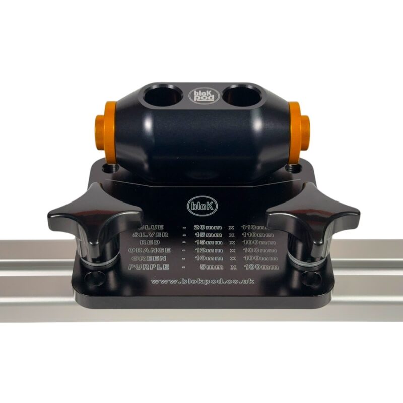 Off-Set Mounting Plate Finger Screw Adjustment